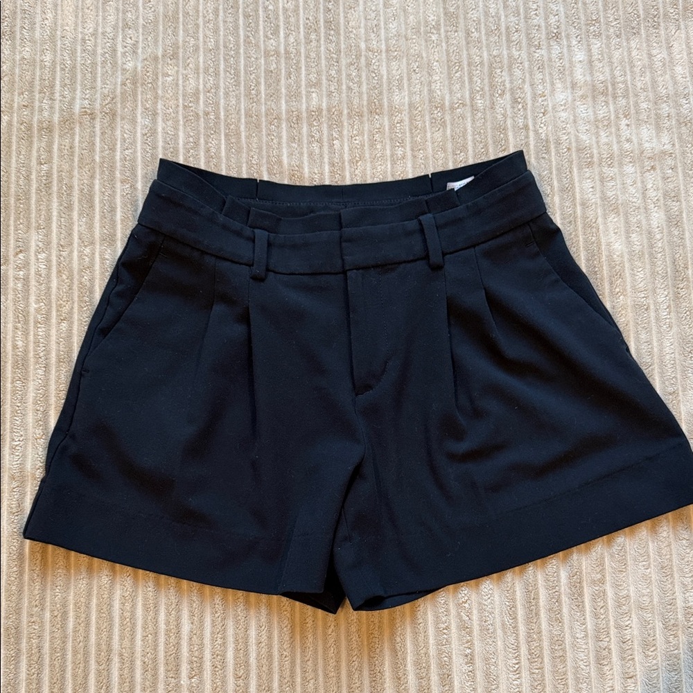 Banana Republic High Waist Black Shorts